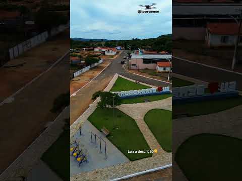 SERRA DOURADA DISTRITO DE FAZENDA NOVA GOIÁS, PROJETO VISÃO AÉREA - PRAÇA DA ENTRADA.