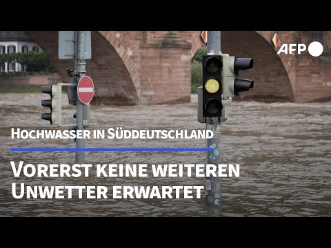 Deutscher Wetterdienst hebt Unwetterwarnungen für Deutschland auf | AFP