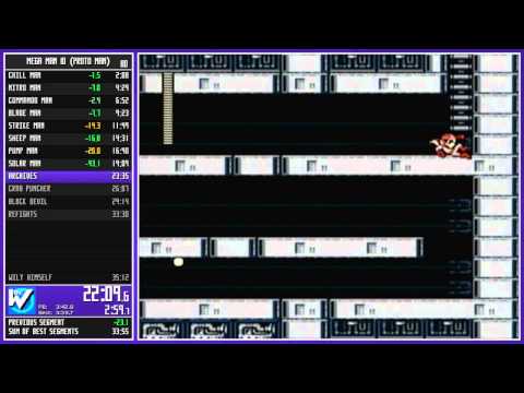Mega Man 10 | Proto Man SPEEDRUN | 34:20