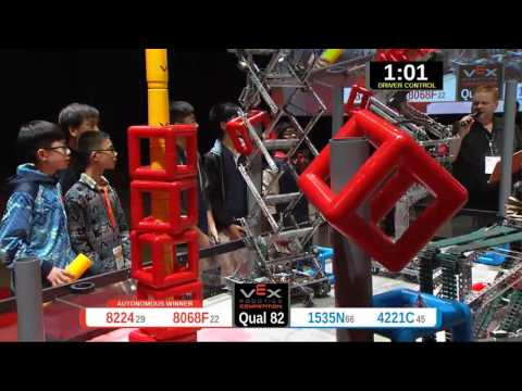 2015 VRC-MS Oppo Q82 -  (8224 1535N) 83-Opportunity Div-VRC Middle School-VEX Worlds 2015