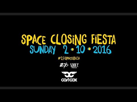 Carl Cox Live At Space Closing Fiesta 2 October 2016 The Last Ever DJ Set ​at Discoteca (Main Room)