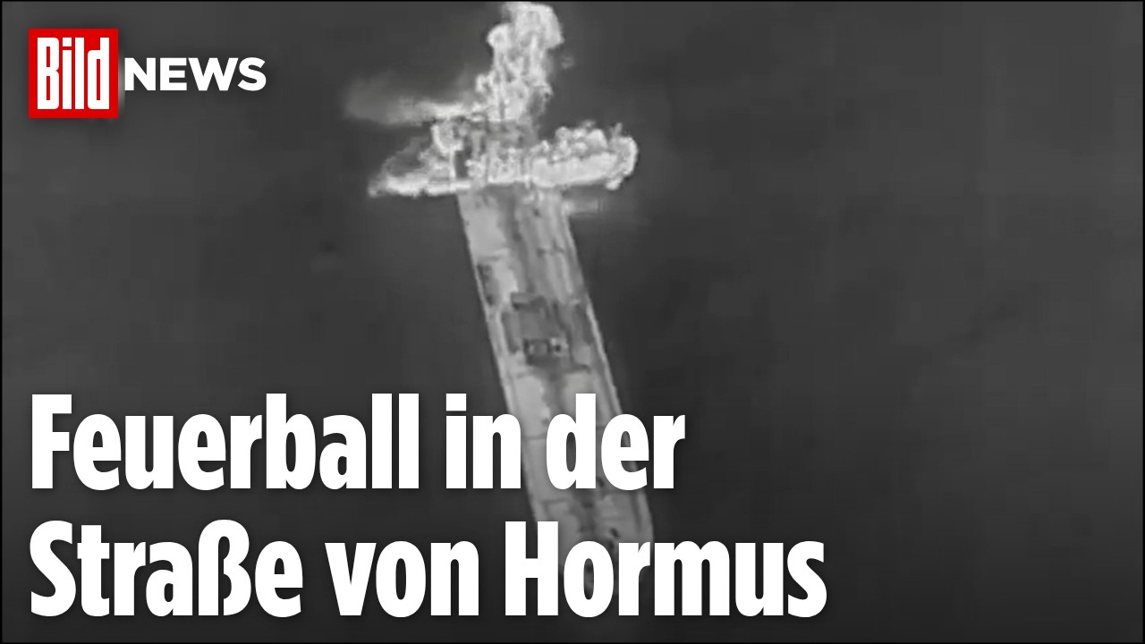 Die Lage in der Straße von Hormus eskaliert: Rätselhafte Explosion auf Öltanker!