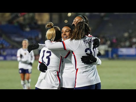USWNT vs. Iceland: Mallory Pugh Second Goal - Feb. 23, 2022