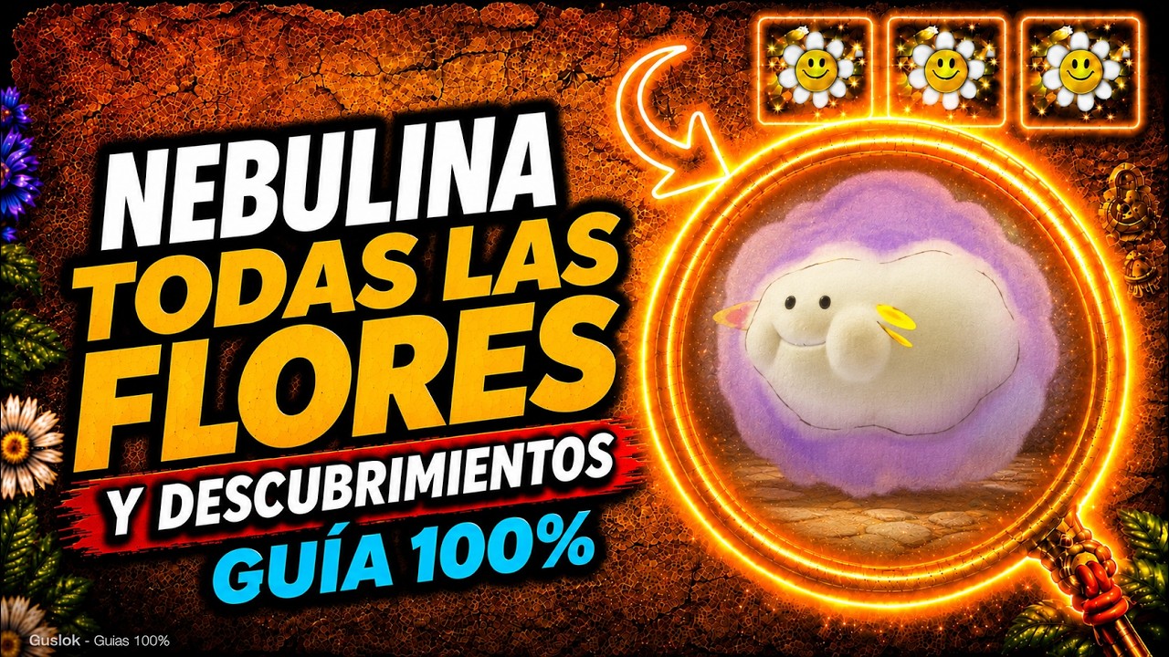 Nebulina Todos los Coleccionables 100% | Yoshi and the Mysterious Book