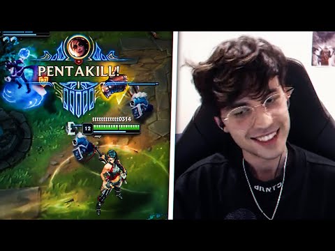 Luger Rakiplerle Dalga geçiyor !  Pentakill