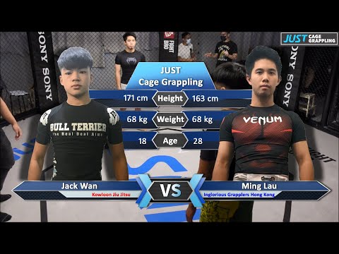 【JUST Cage Grappling 3】Jack Wan vs Ming Lau