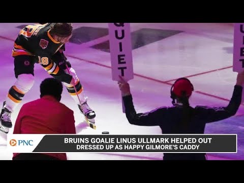 Bruins' David Pastrnak Channels 'Happy Gilmore' For NHL All-Star Skills Challenge