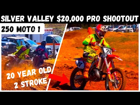 2003 Honda CR250 2 STROKE Battles Modern Bikes - $20,000 Pro Shootout 250 Moto 1