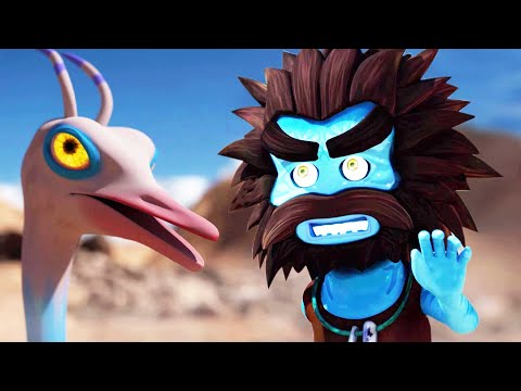 Oko Lele 🦕 The Flying Ostrich ⭐ फ्लाइंग शुतुरमुर्ग  🦕 ओको लेले CGI एनिमेटेड कॉमेडी ⭐ Oko Lele Hindi