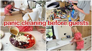 Power Hour Clean Before Guests Arrive! Panic cleaning for entertaining + BBQ Recipe