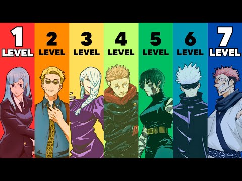 The 7 Levels of Sorcerer in Jujutsu Kaisen