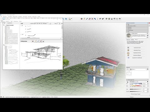 Videocorso Sketchup PRO - 16 - Stile Personalizzato, Mix Stili, Style Bulider, Abbina Foto, Proietta