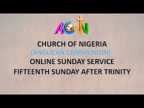 CHURCH OF NIGERIA (ANG. COMM.) ONLINE SUNDAY SERVICE SEPTEMBER 28, 2025 || 15TH SUNDAY AFTER TRINITY