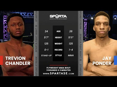 Sparta Fight Night 15: Tre Chandler vs Jay Ponder
