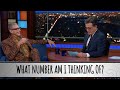 Jeff Goldblum Takes The Colbert Questionert - Part 2