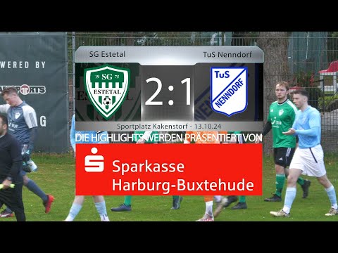 Highlights der Partie SG Estetal vs. TuS Nenndorf (2:1) v. 13.10.24