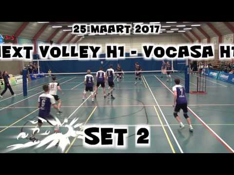 NEXT VOLLEY H1  -  VOCASA H1 26-03-2017 SET 2