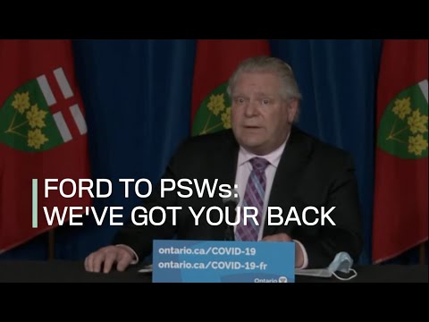FORD to PSWs We've got your back