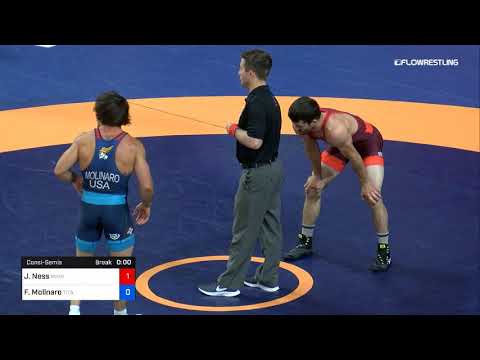 65 Kg Consolation Jayson Ness Minnesota Storm Vs Frank Molinaro Titan Mercury Wrestling Club TMWC