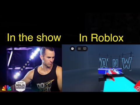 Recreating Joe Moravsky’s qualifying run from Season 17 of American Ninja Warrior in Roblox