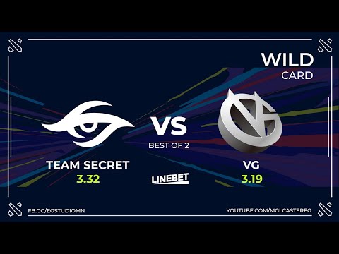 Team Secret vs VG | Weplay AniMajor | Wild Card | Best of 2 | LINEBETMN