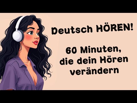 Deutsch Podcast | Deutsch Hören | Ep: 3 |  60 Minuten Training für besseres Hörverstehen!