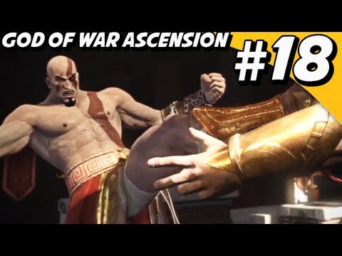 God of War 4 Ascension Walkthrough Part 18 - " This is SPARTA! " [GoW 4]