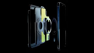 Spigen Tough Armor Apple iPhone 13 Pro Max Hoesje MagSafe Zwart video