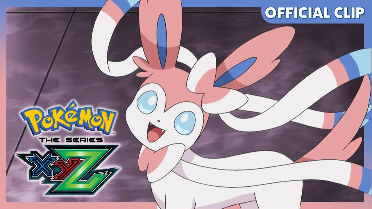 Eevee Evolves into Sylveon! | Pokémon the Series: XYZ | Official Clip