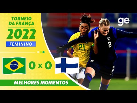 Gols e lances de Brasil x Finlandia