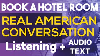 ENGLISH DAILY CONVERSATION | LISTENING ENGLISH CONVERSATION | Book A Hotel Room