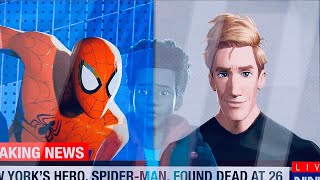 SPIDER MAN INTO THE SPIDER VERSE - I’m not scared of the dark - Peter Parker dies - Movie clip