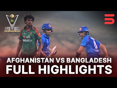 Full Highlights | Afghanistan vs Bangladesh | Match 01 | ODI Series | ACB | 311K