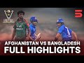 Full Highlights Afghanistan Vs Bangladesh Match 01 ODI Series ACB 311K