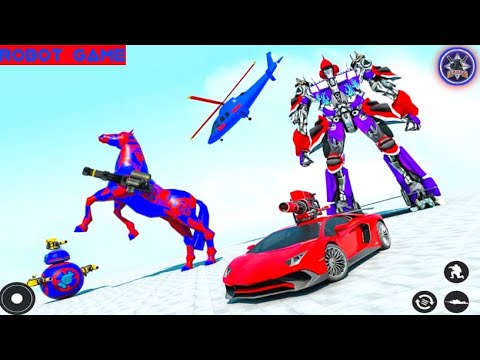 Car Robot Transform Game 3D - Horse Robot Games
