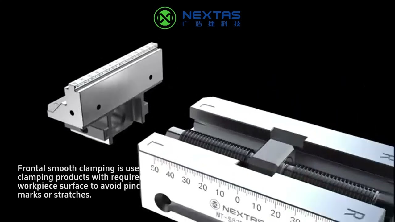 NEXTAS Self-Centering Vise Zero-Point Compatible