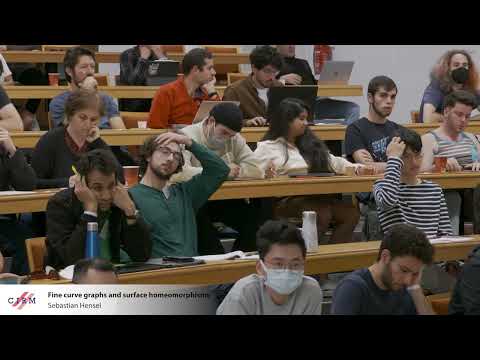 Sebastian Hensel: Fine curve graphs and surface homeomorphisms