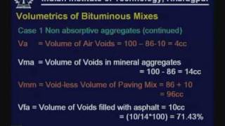 Lecture - 32 Design of Bituminous Mixes - I