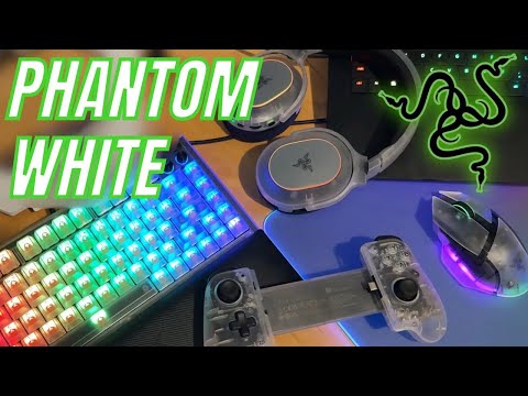 Razer's GHOSTLY Phantom White Peripherals | Are They Worth It? 👻