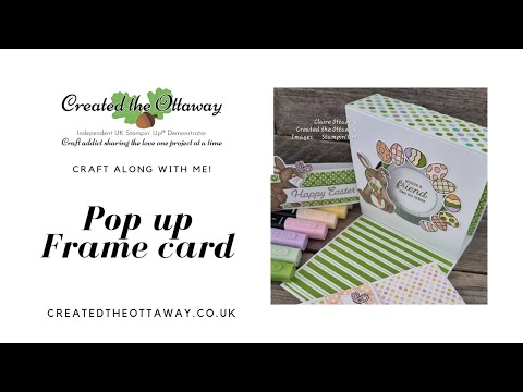 Wow! Pop up frame card tutorial @createdtheottaway