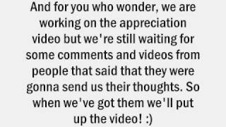 "6TH SENSE" ON ITUNES! + information about the appreciation video