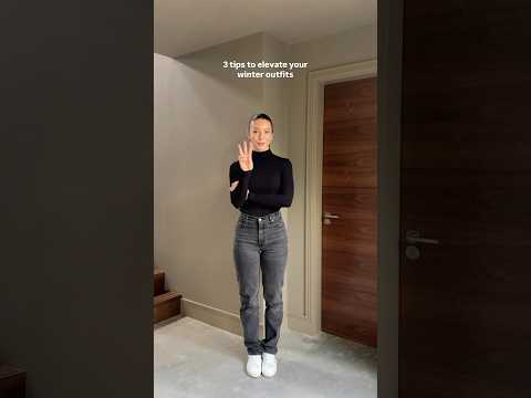 Tips to elevate your winter outfits ❄️