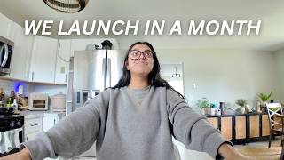 WE LAUNCH OUR BUSINESS IN ONE MONTH