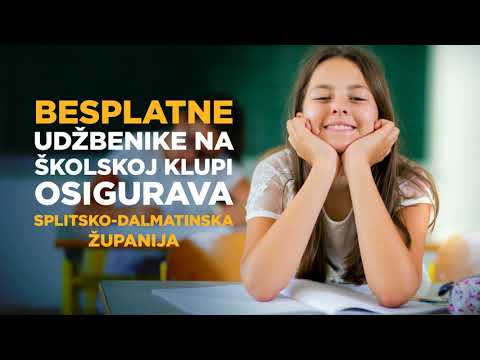 Splitsko-dalmatinska županija za besplatne udžbenike
