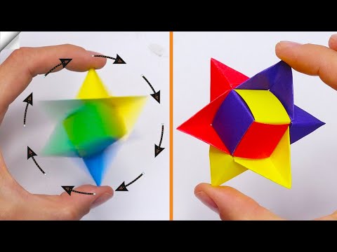 DIY crafts easy Paper toy antistress transformer