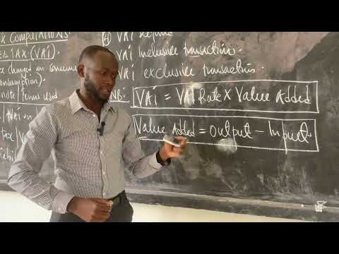 Basic Tax Computations-Part one | Calculation Of Value Added Tax (VAT).