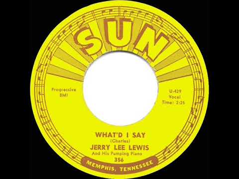1961 HITS ARCHIVE: What’d I Say - Jerry Lee Lewis