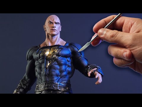Sculpting BLACK ADAM | DC Comics (Timelapse)