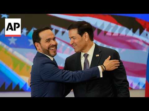 Rubio offers support to Trump-friendly leader in Colombia during South America tour