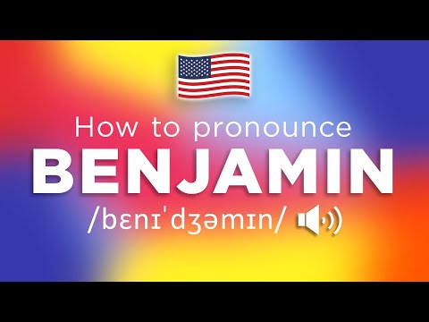 How To Pronounce Benjamin (100% NATIVE Speaker!!)
